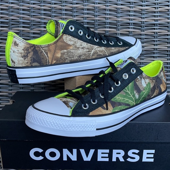 Converse Ctas OX Black/Multi/White MENS - Picture 9 of 16